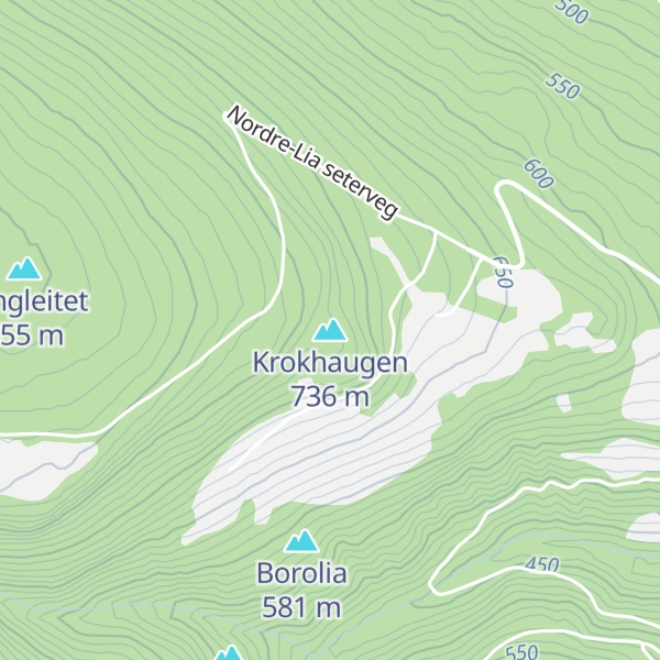 Map of Krokhaugen