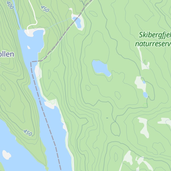 Map of Øksnelia