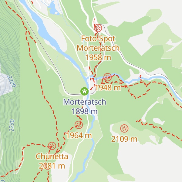 Map of Al Vadret Swiss Lodge
