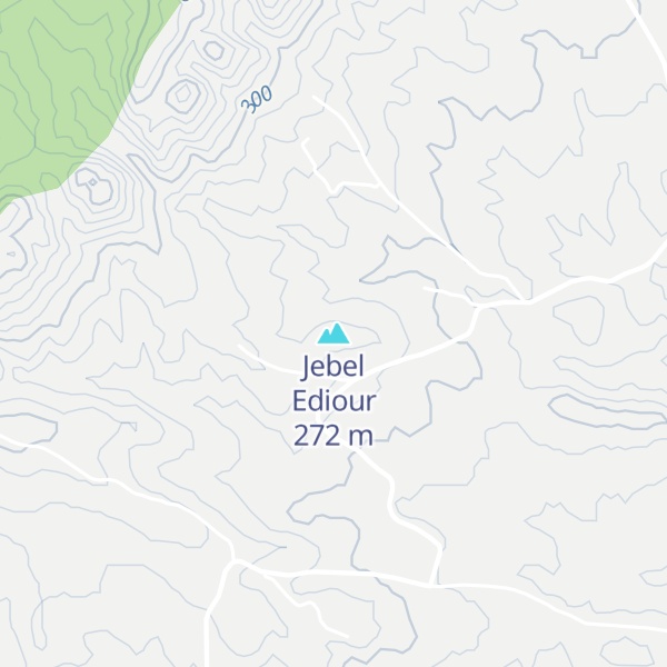Map of Jebel Ediour