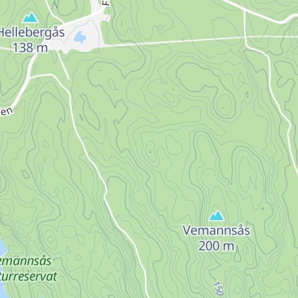 Map of Svarvestolen