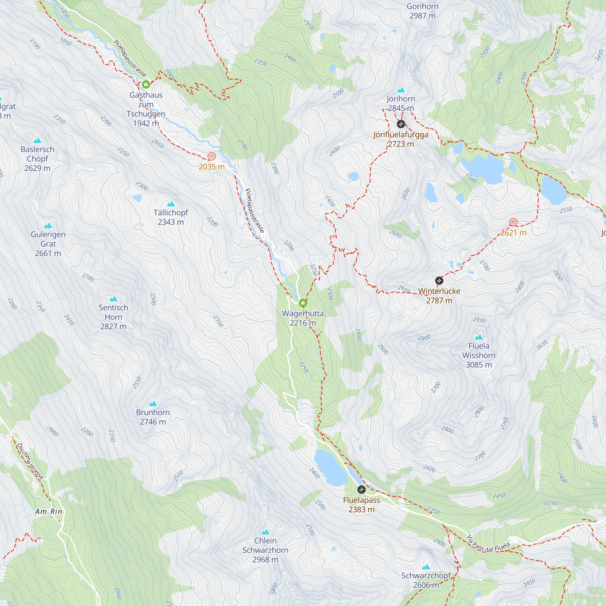 Wägerhütta map