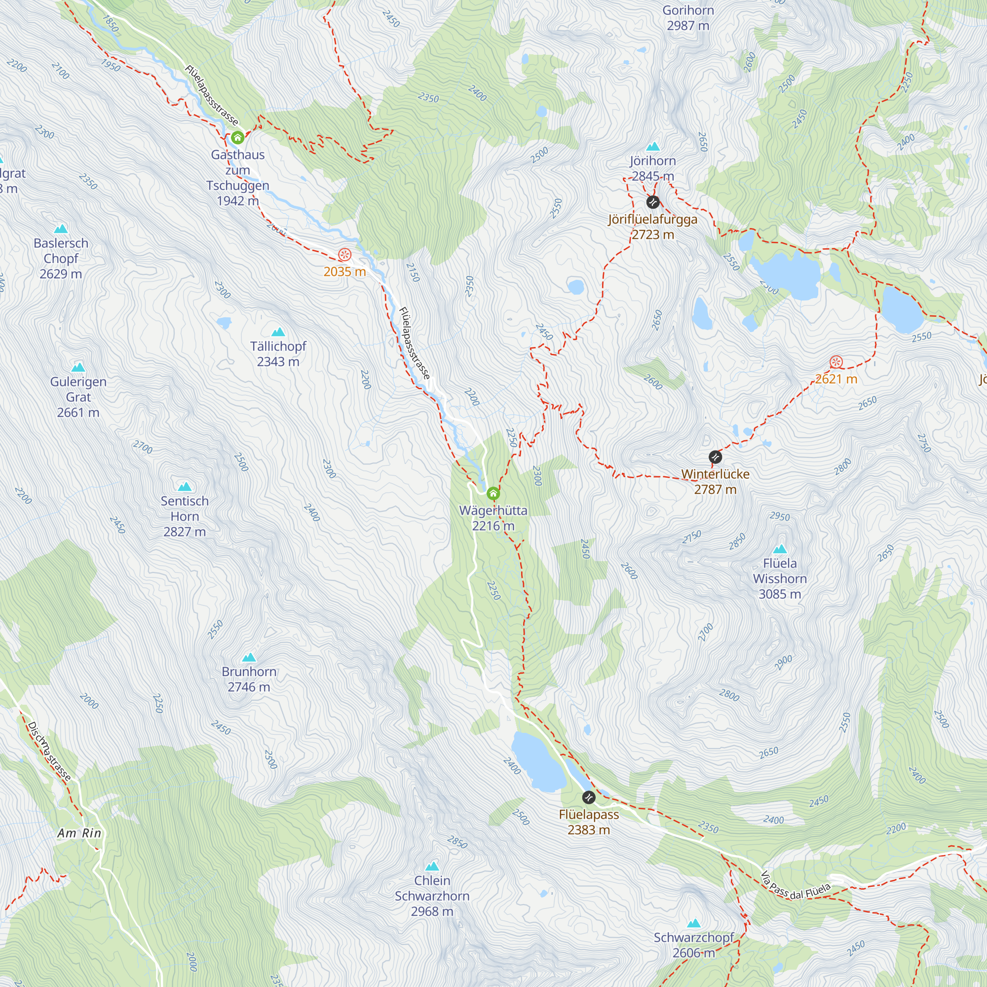 Wägerhütta map