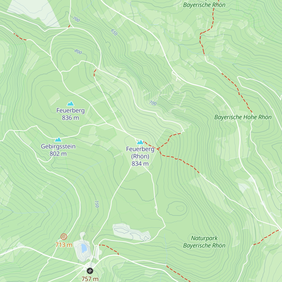 Kissinger Hütte map