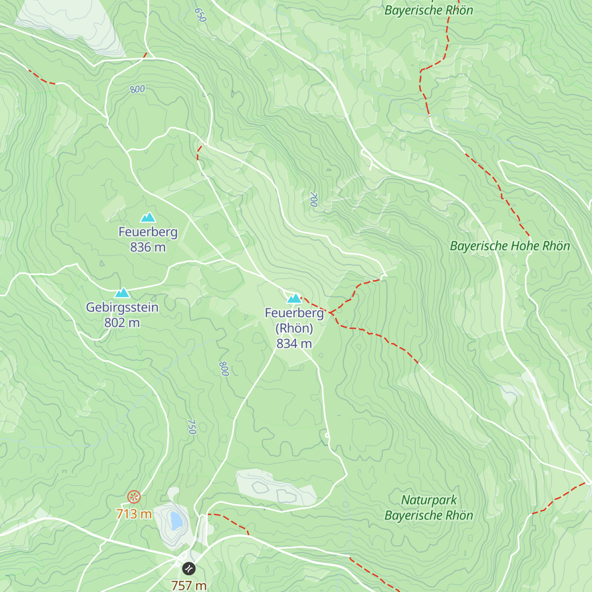 Kissinger Hütte map