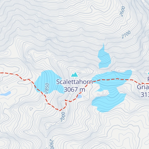 Map of Scalettahorn
