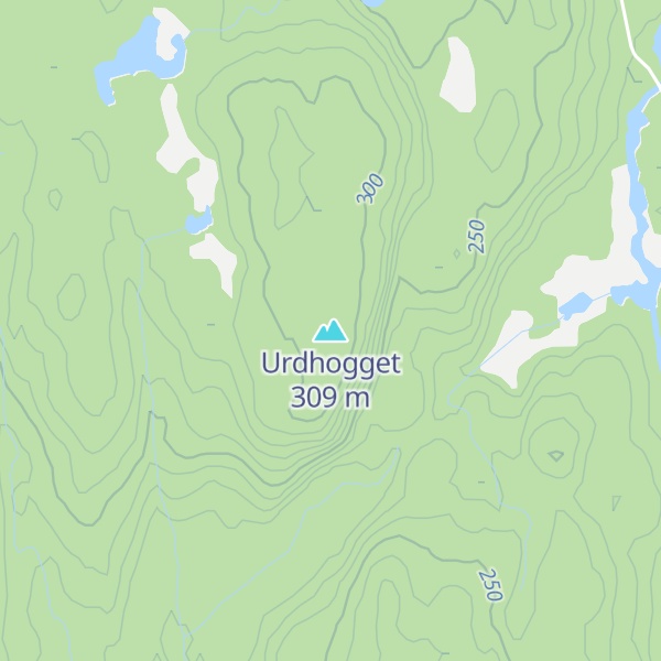 Map of Urdhogget