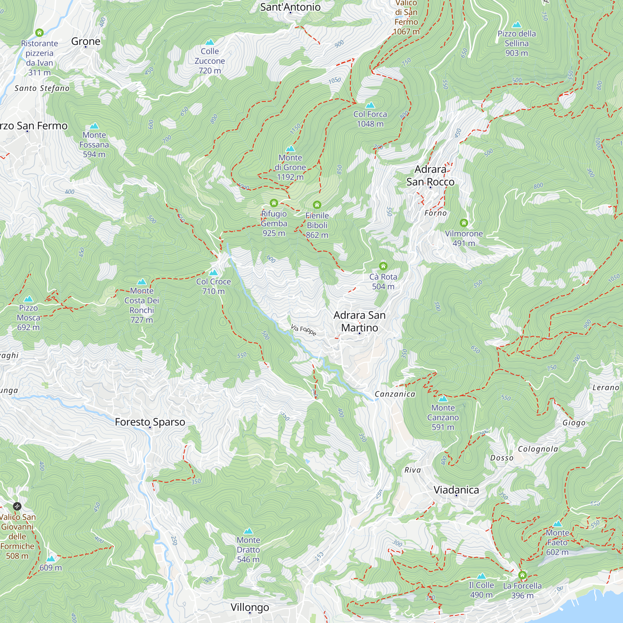 Ristorante Pizzeria San Martino map