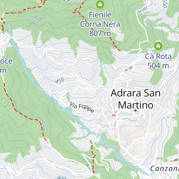 Map of Ristorante Pizzeria San Martino