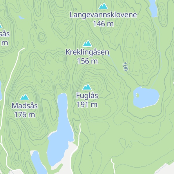Map of Fuglås