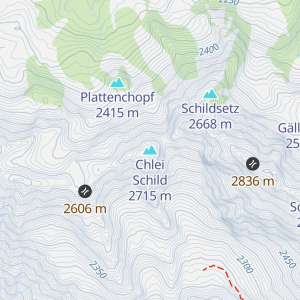 Map of Chlei Schild