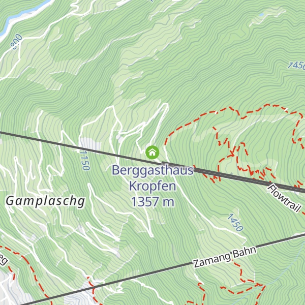 Map of Berggasthaus Kropfen