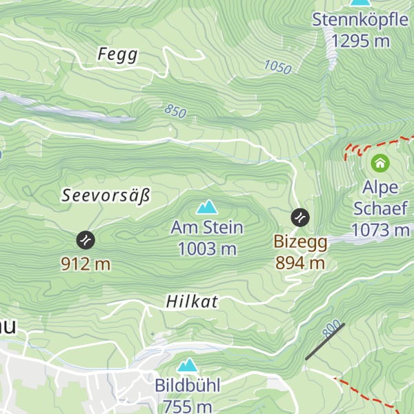 Map of Am Stein