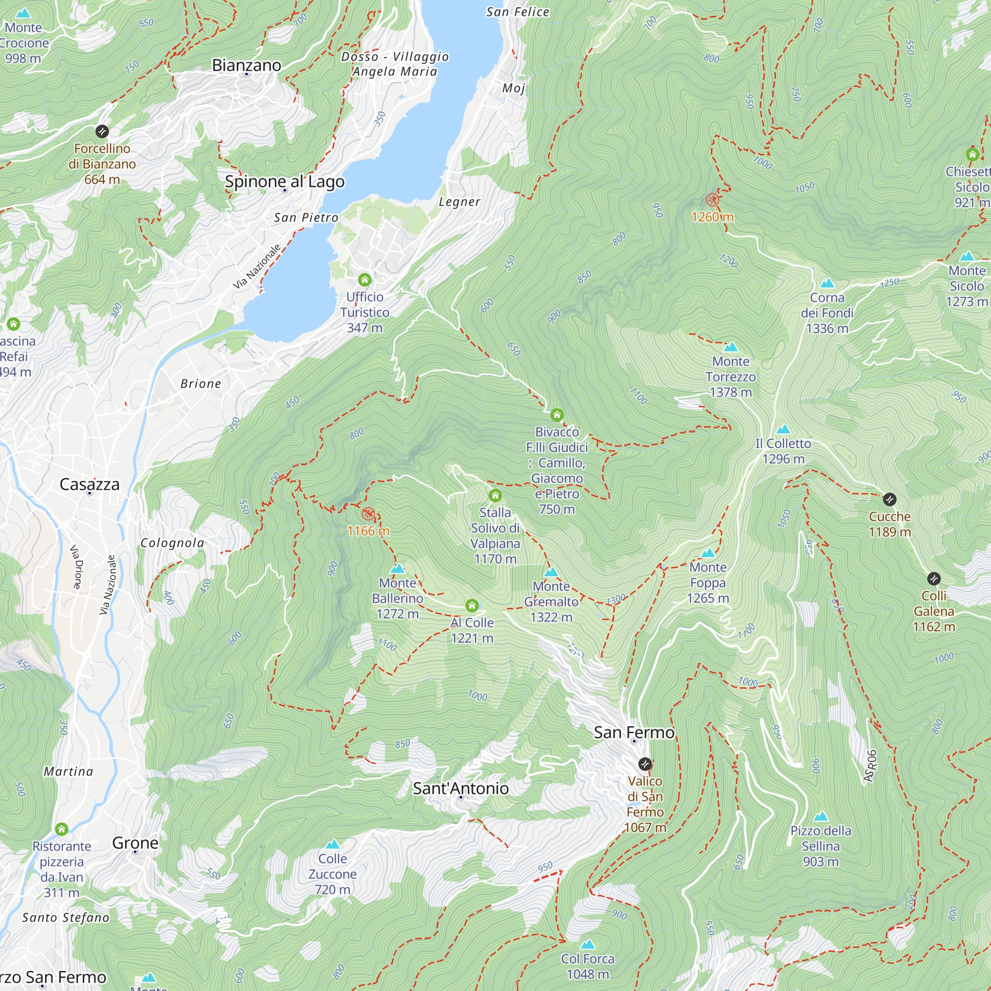 Stalla Solivo di Valpiana map