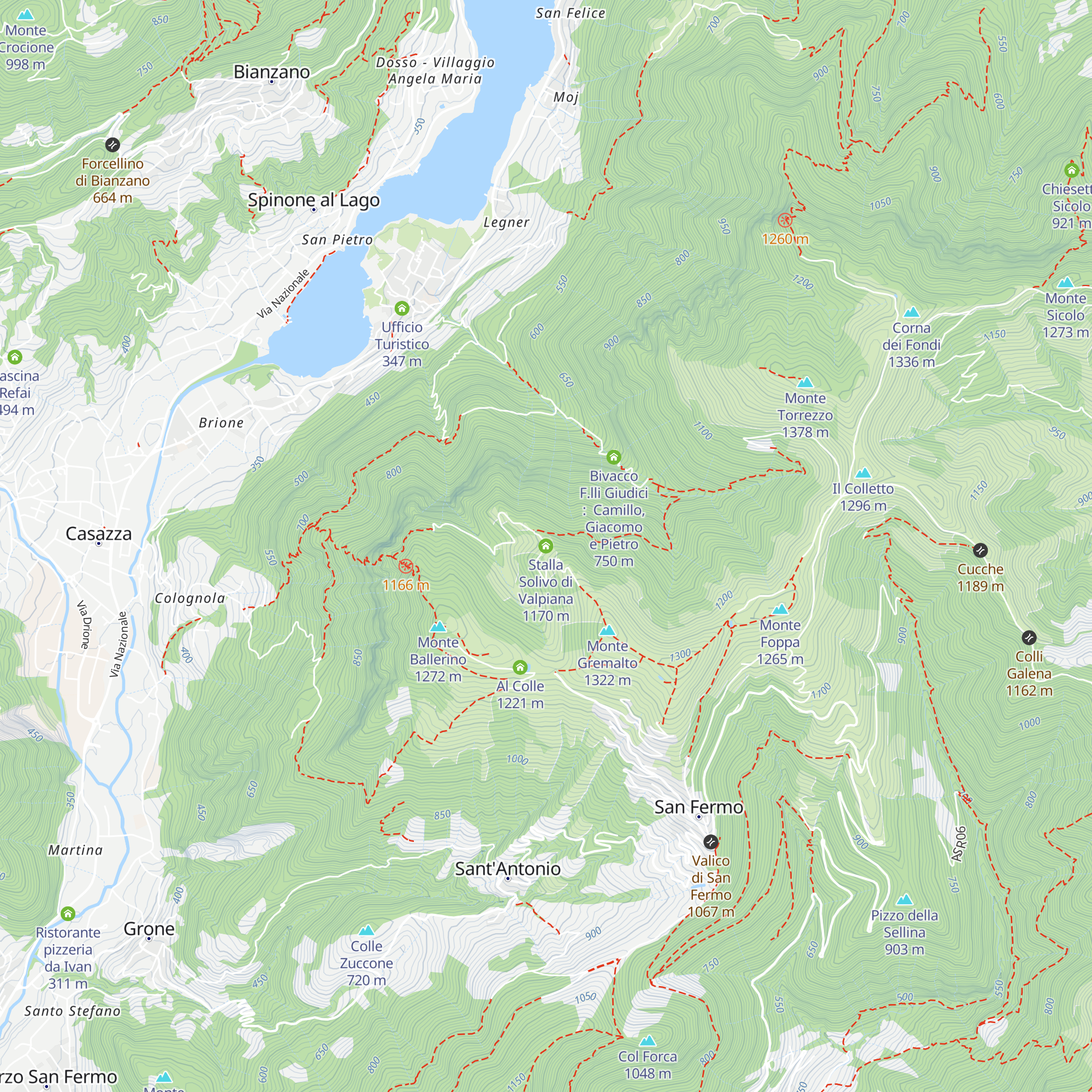 Stalla Solivo di Valpiana map