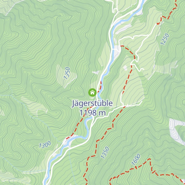 Map of Jägerstüble