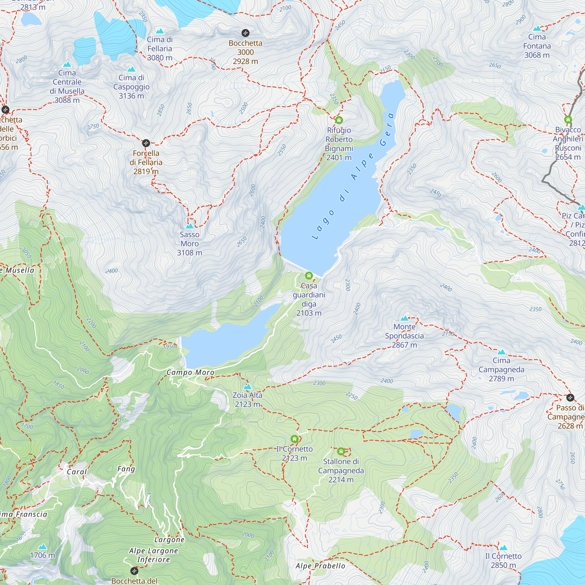 Scarichi di fondo map