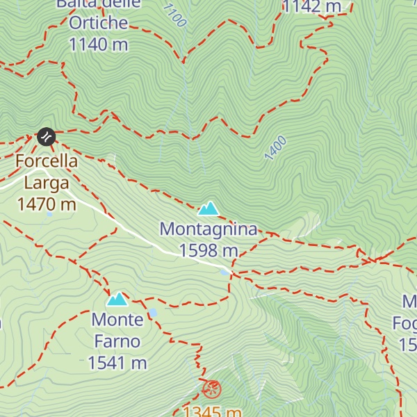 Map of Montagnina