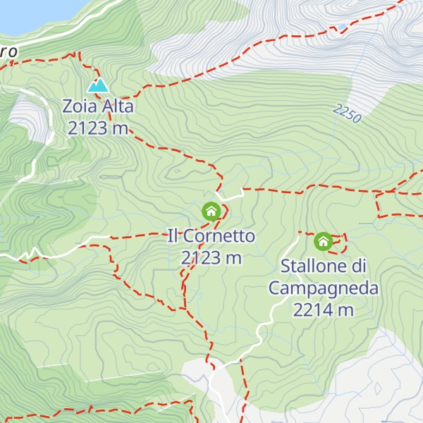 Map of Il Cornetto