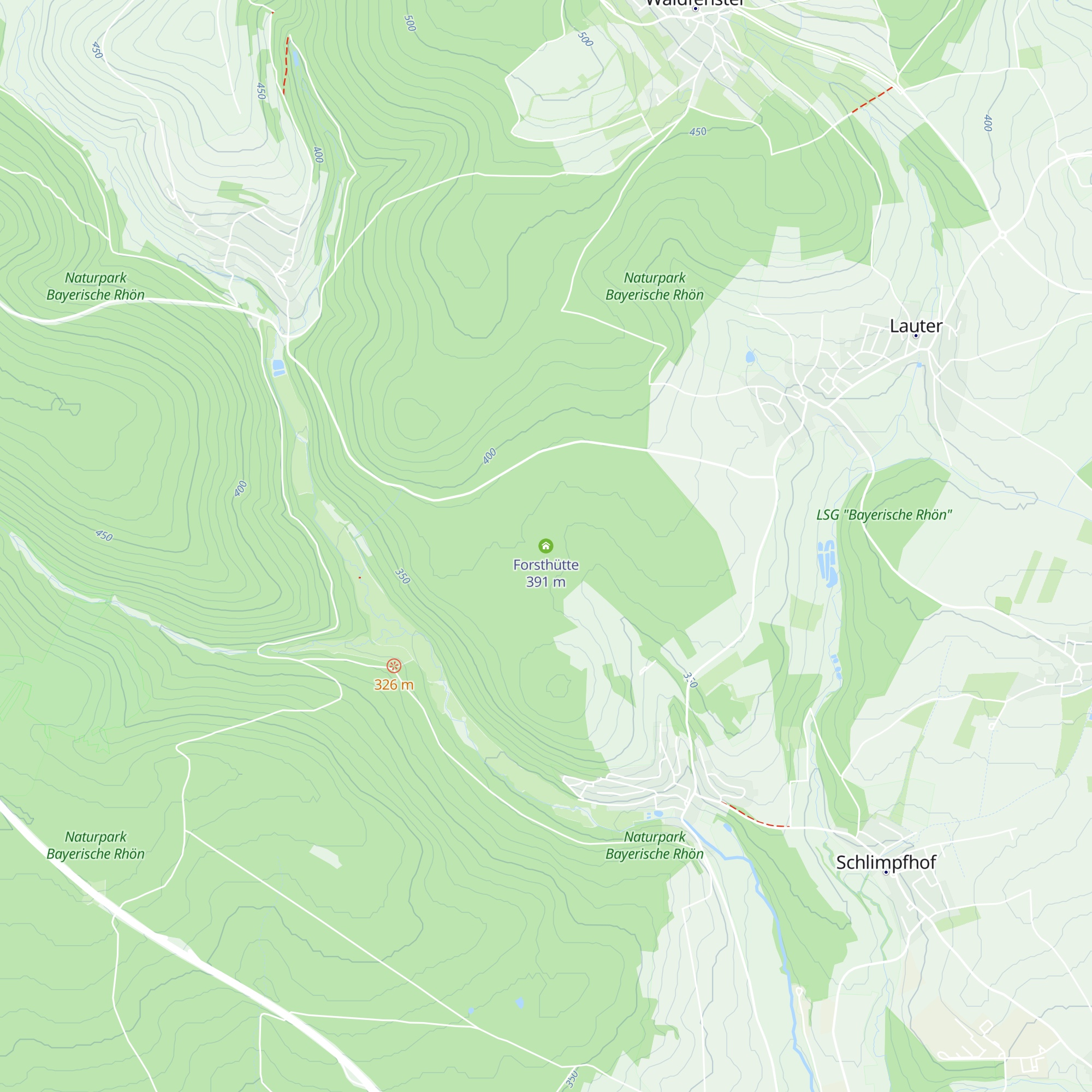 Forsthütte map