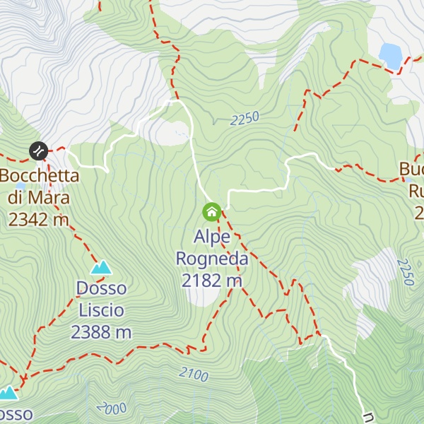 Map of Alpe Rogneda
