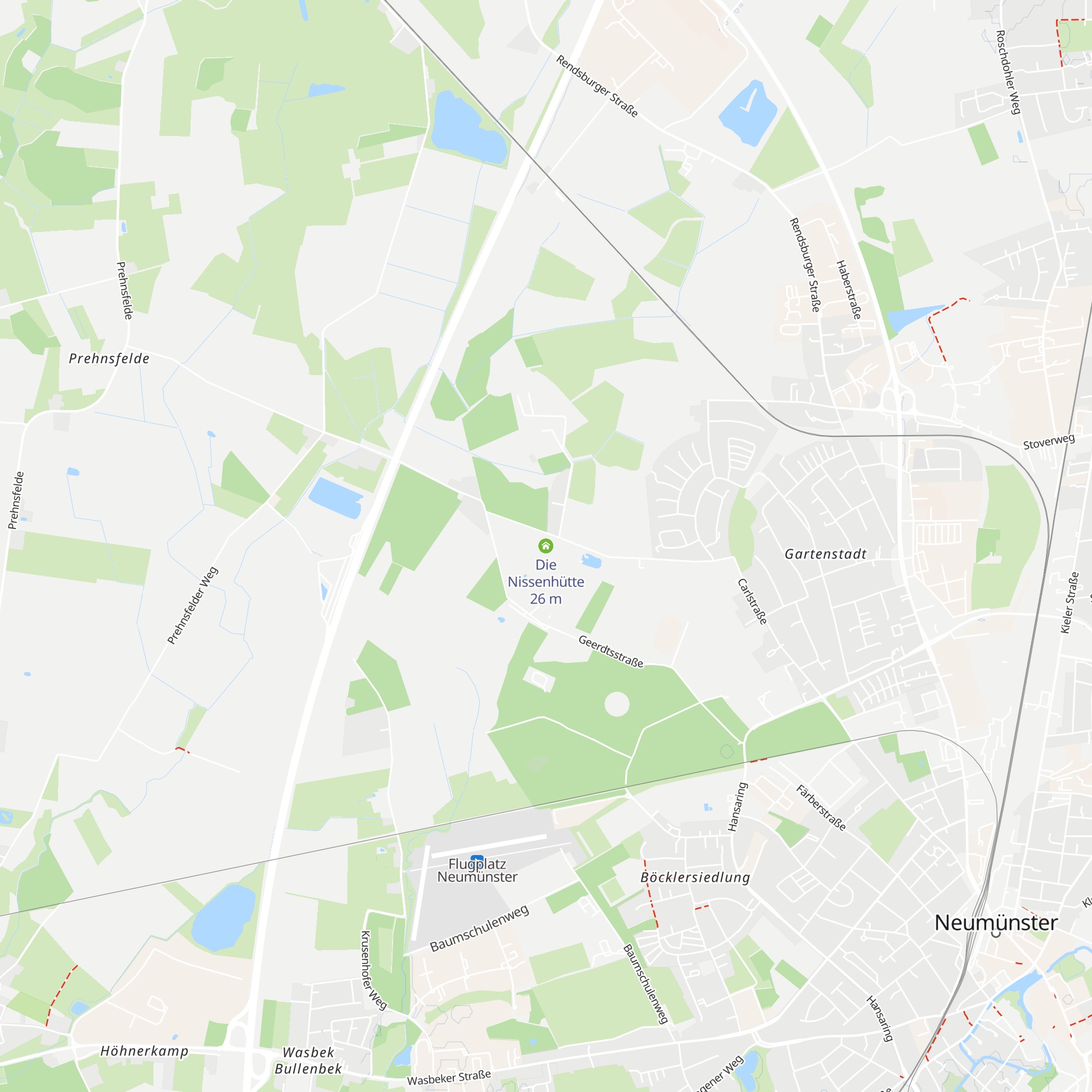 Die Nissenhütte map