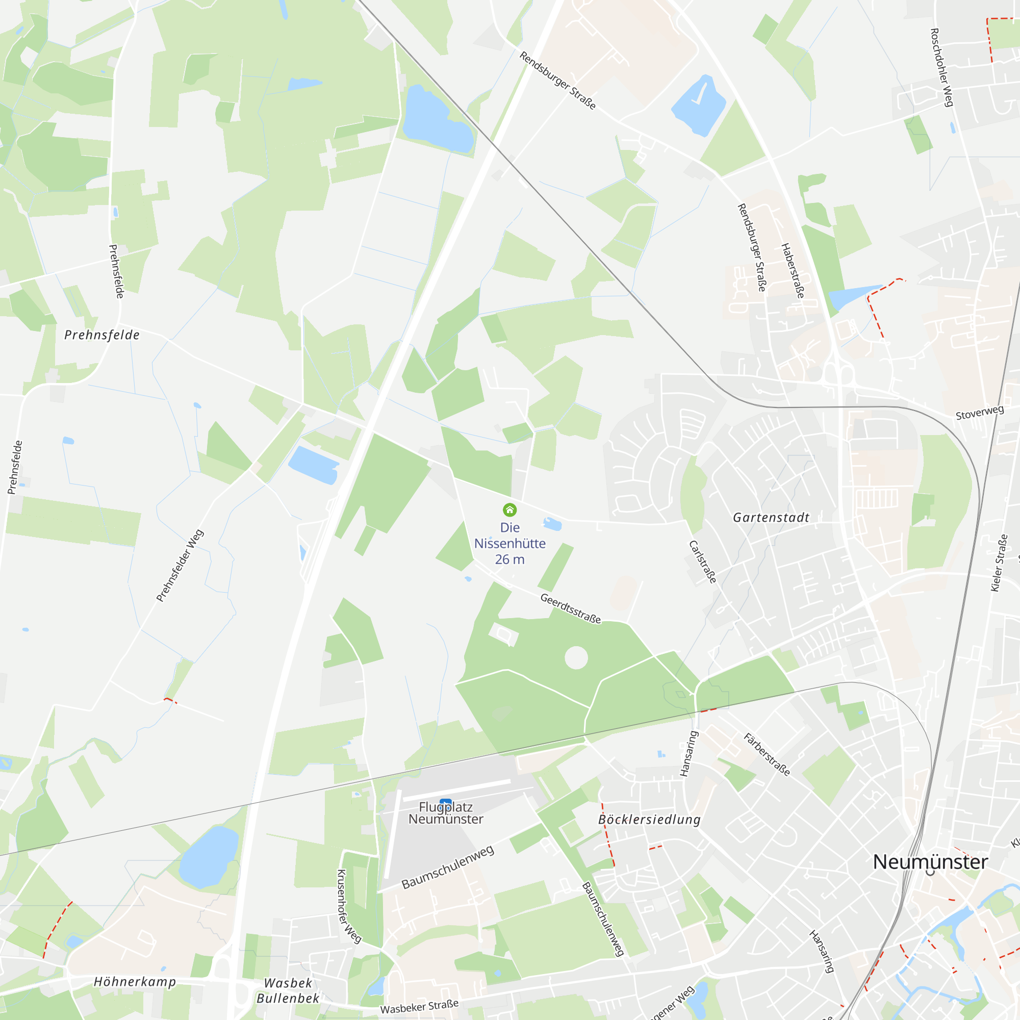 Die Nissenhütte map
