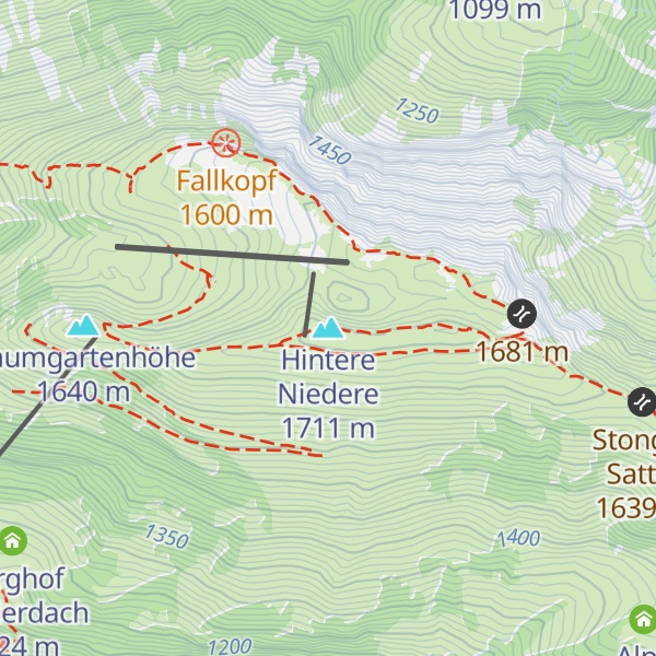 Map of Hintere Niedere