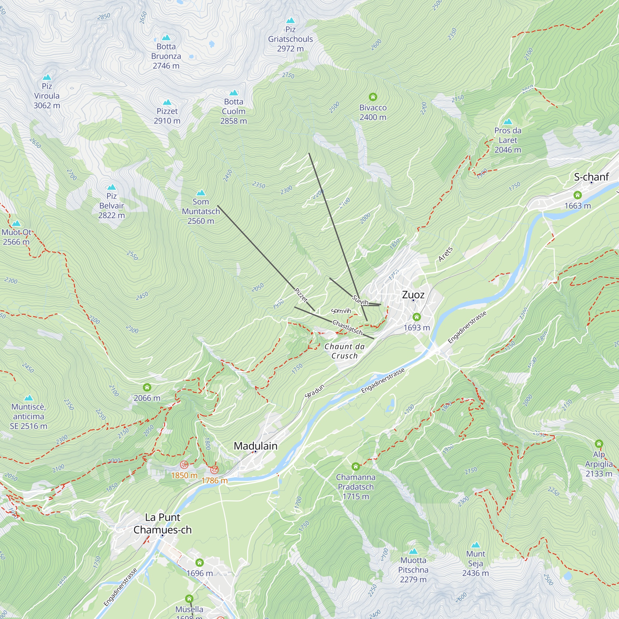 Restaurant Pizzet map