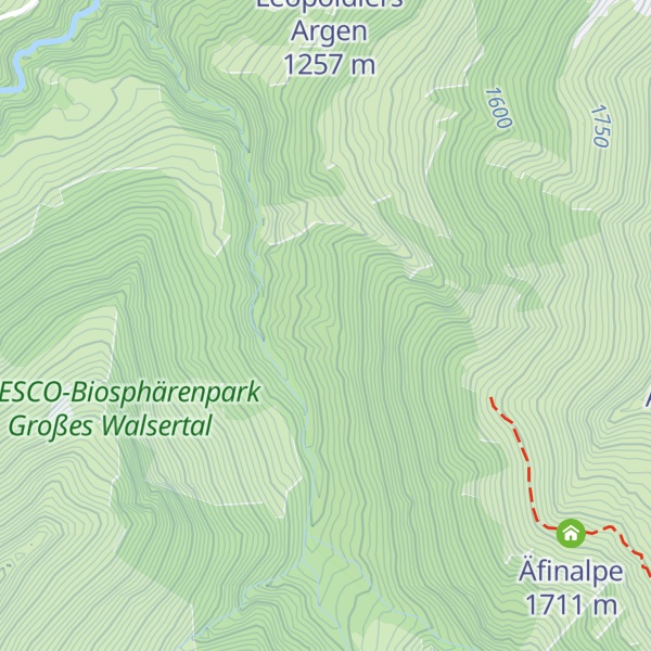 Map of Schneelochalpe