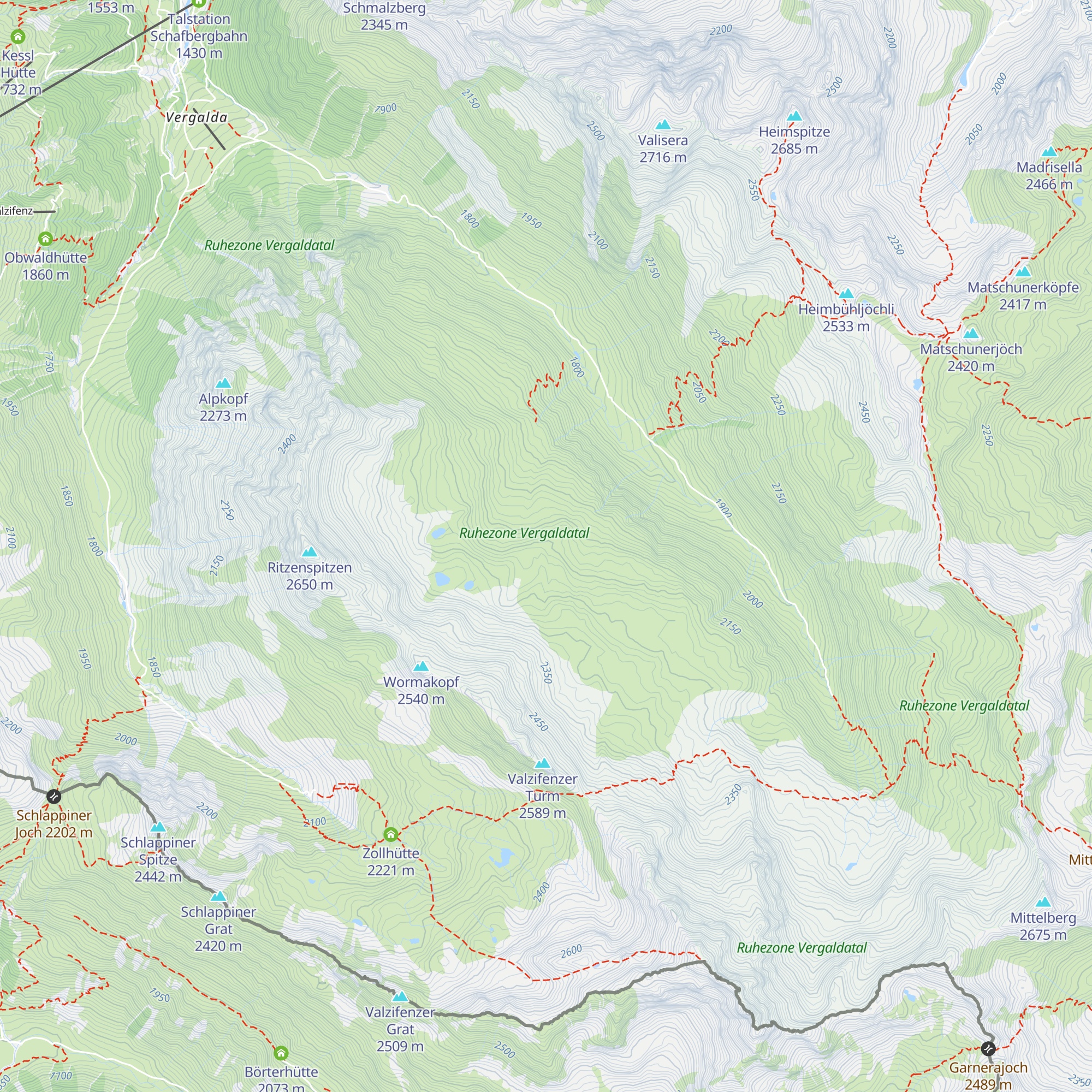 Roßberghütte map