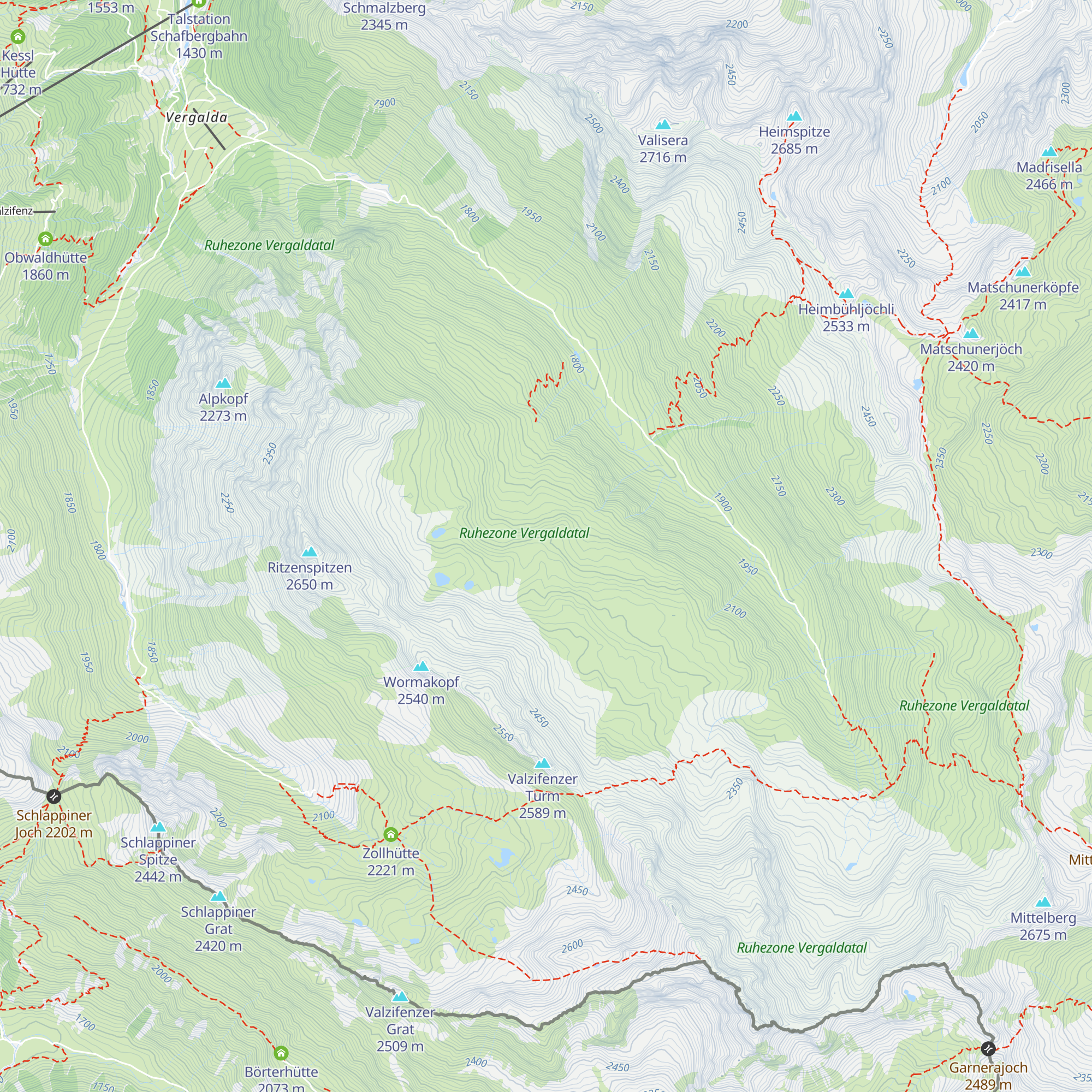 Roßberghütte map