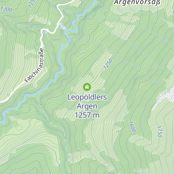 Map of Leopöldlers Argen