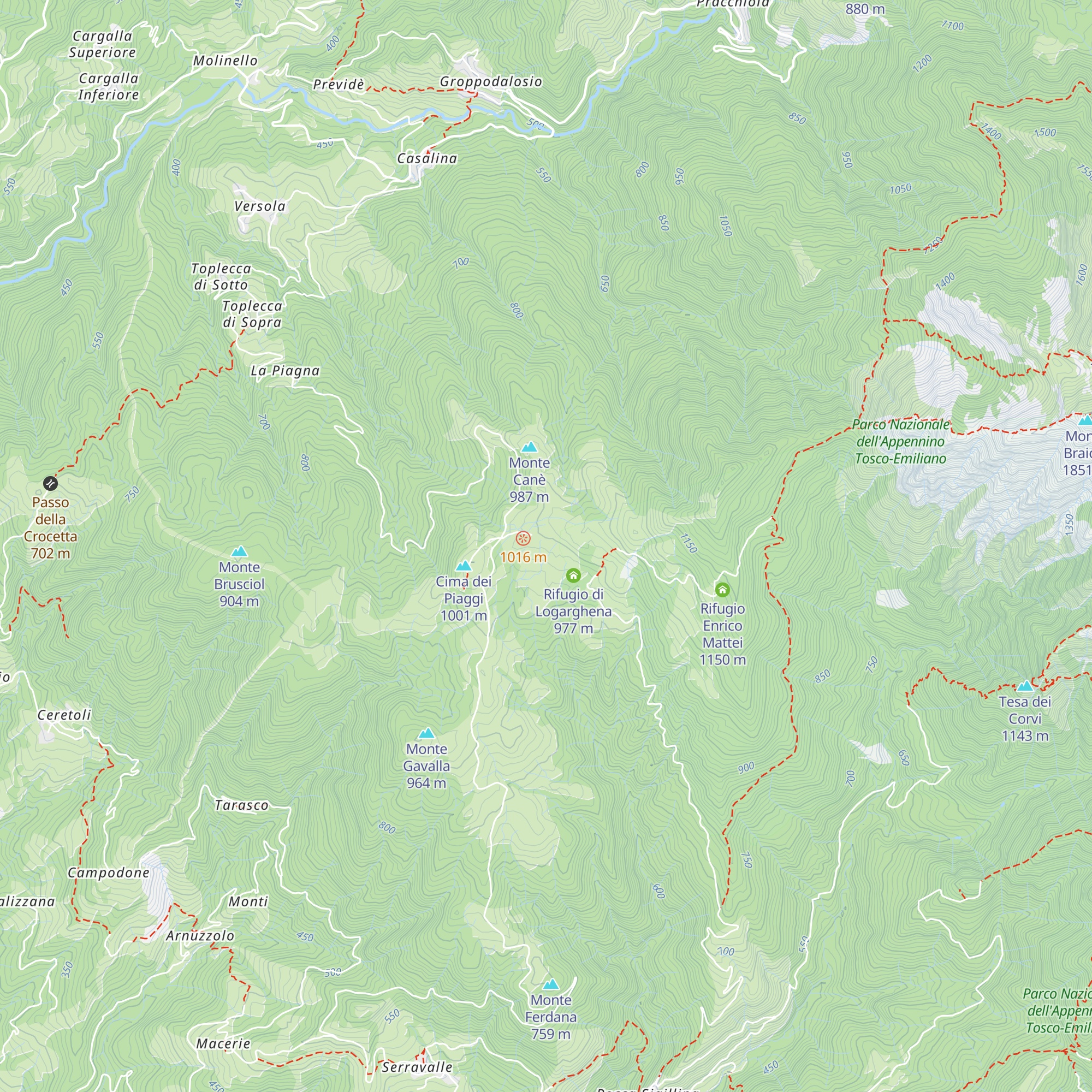Appostamento Fisso di Caccia map