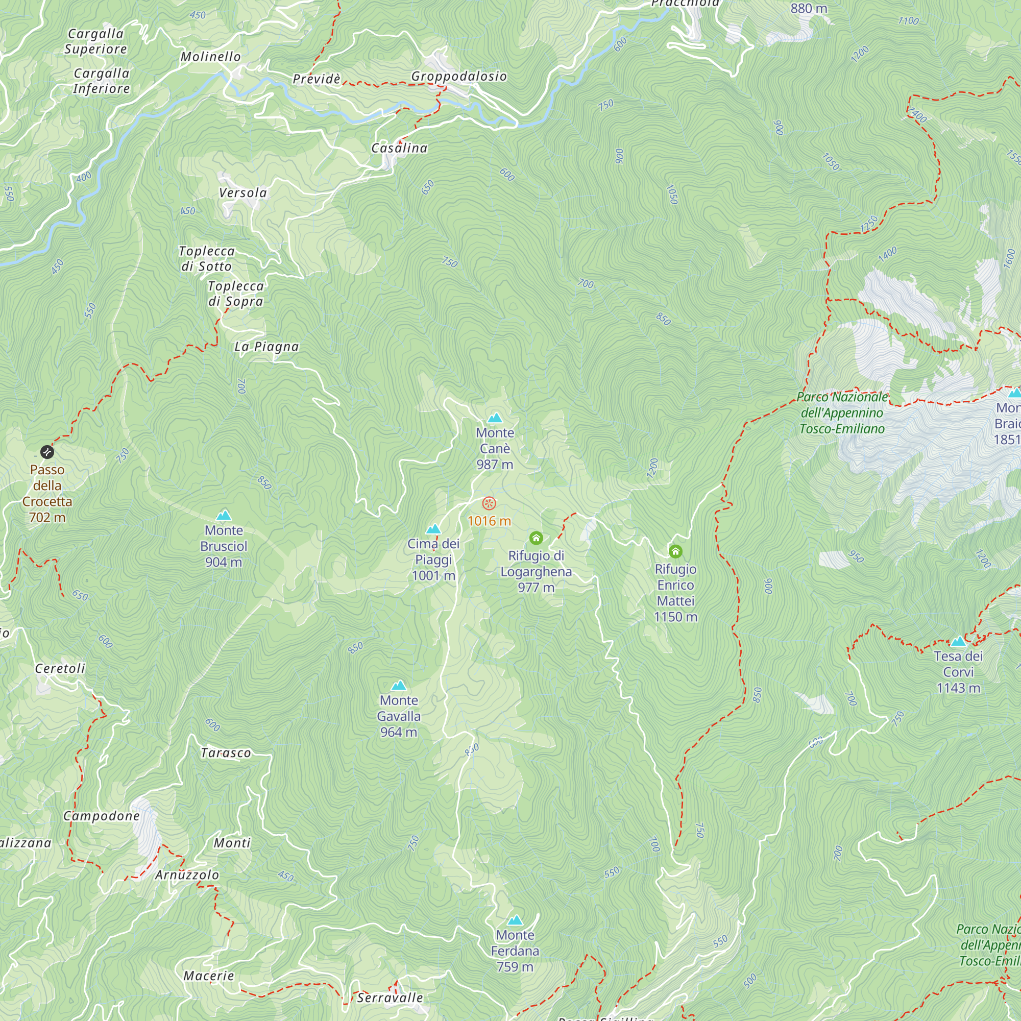 Appostamento Fisso di Caccia map