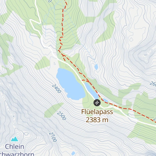 Map of Passhotel Flüela Hospiz AG
