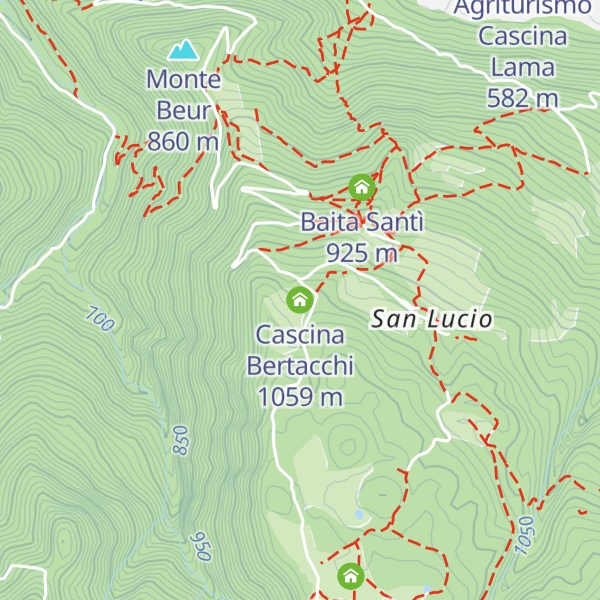 Map of Cascina Bertacchi
