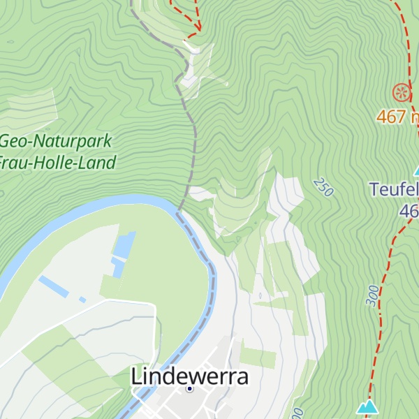 Map of Hanseberghütte