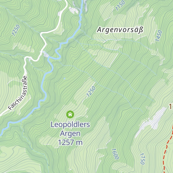 Map of Laternser Argen