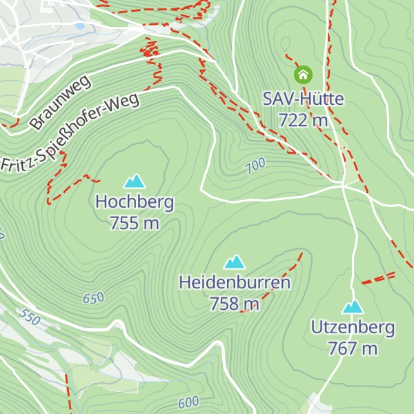 Map of Drei Eichenhütte
