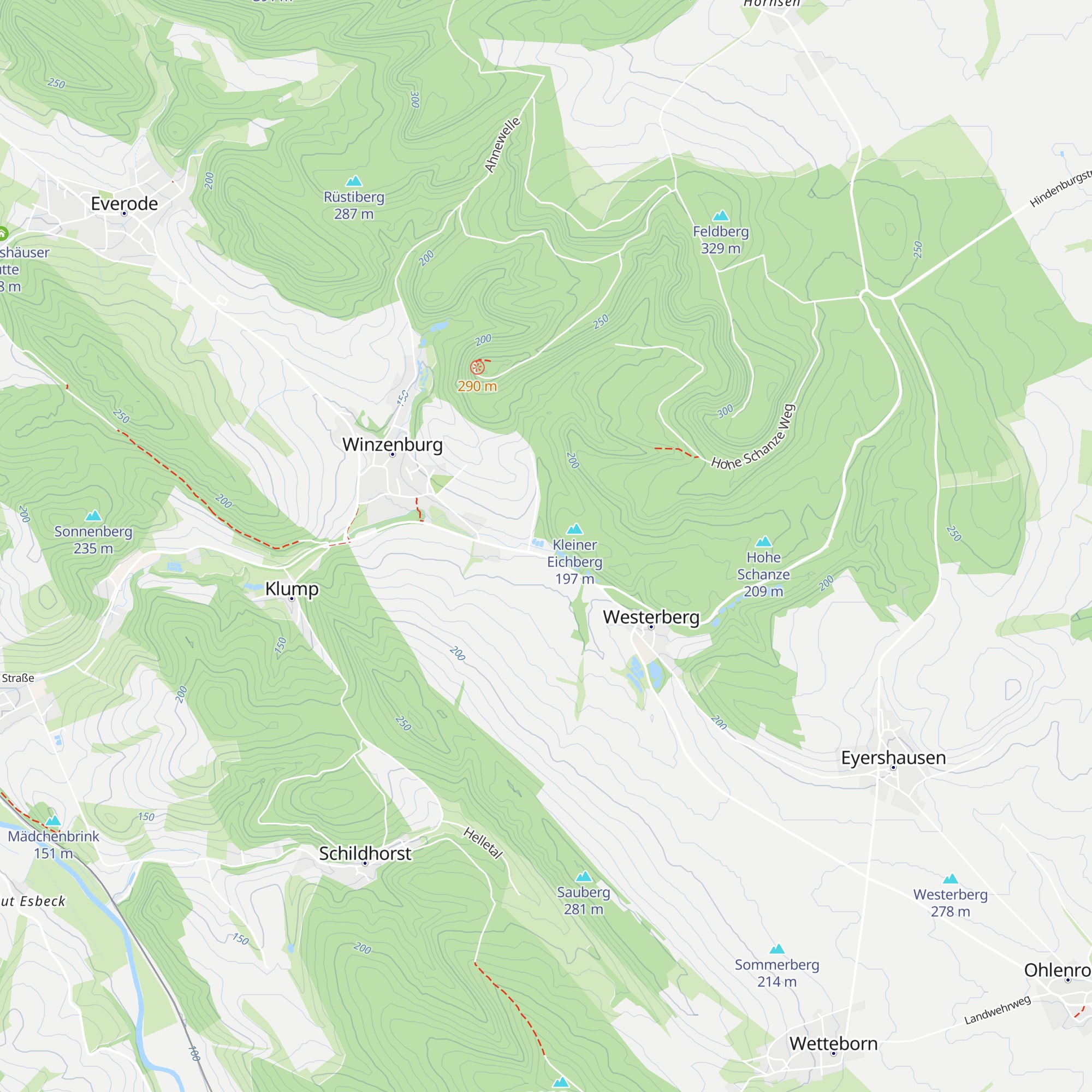Fischerhütte Winzenburg map