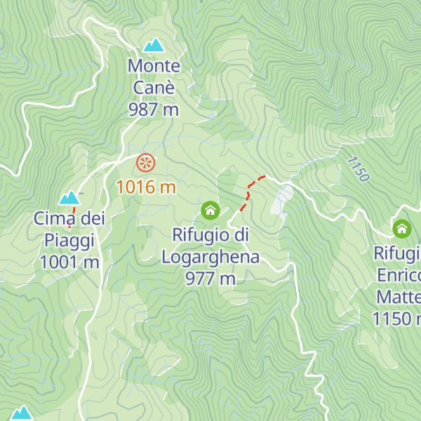 Map of Rifugio di Logarghena