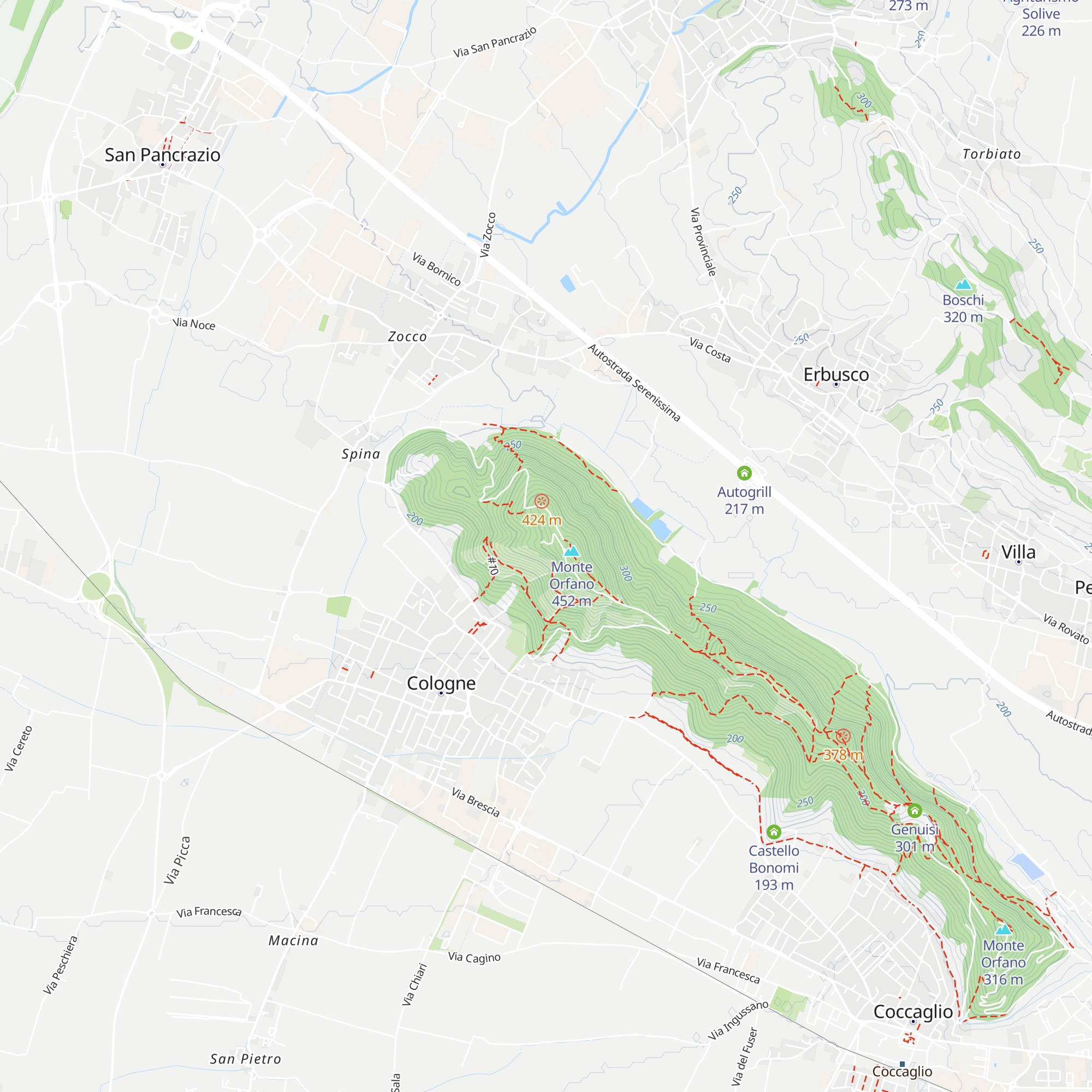Rifugio degli Alpini map