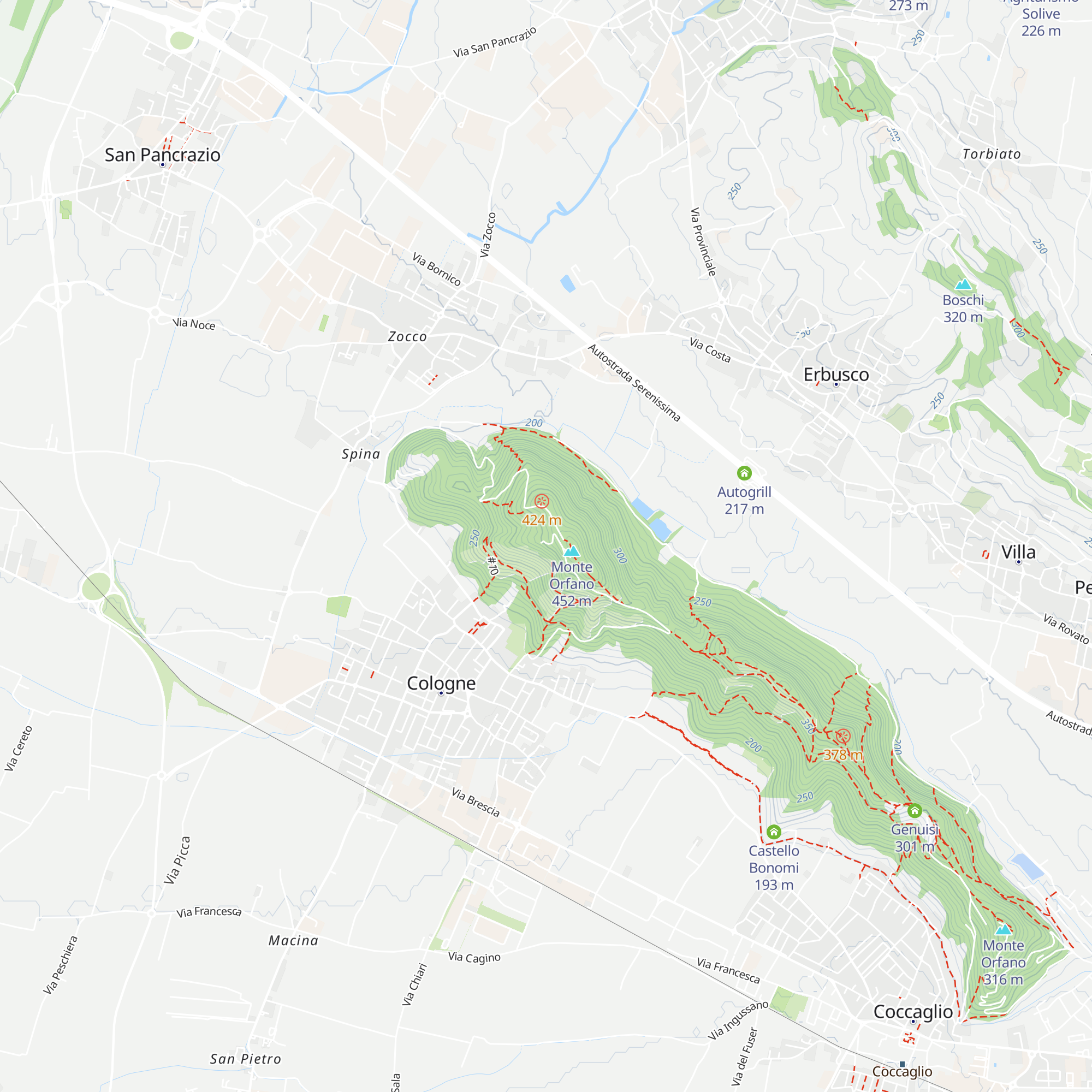 Rifugio degli Alpini map
