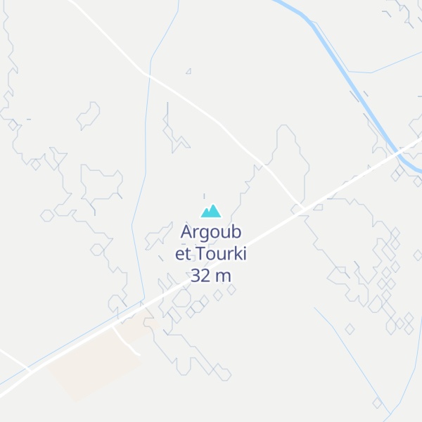 Map of Argoub et Tourki