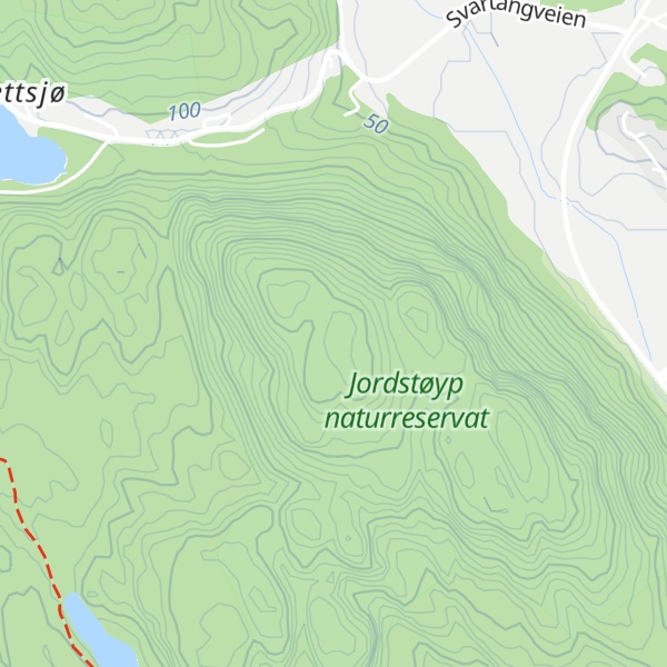 Map of Jordstøyp