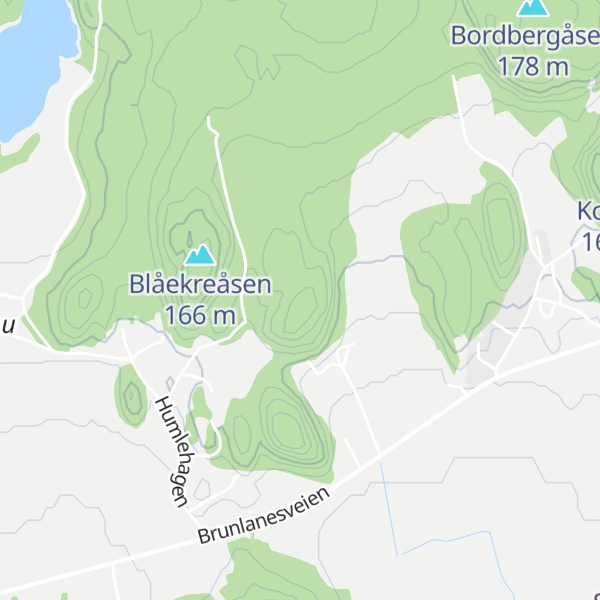 Map of Stueås