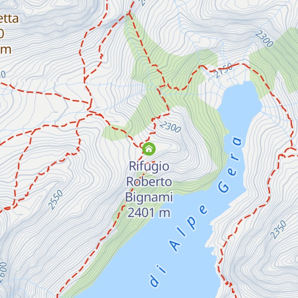 Map of Rifugio Roberto Bignami