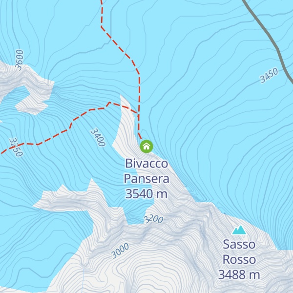 Map of Bivacco Pansera