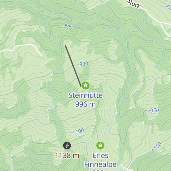 Map of Steinhütte